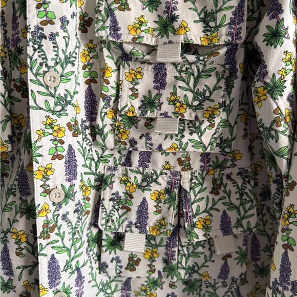 Nike ACG ‘Snowgrass’ Multicolor Floral Men's Casual Shirt - Picture 3 of 9